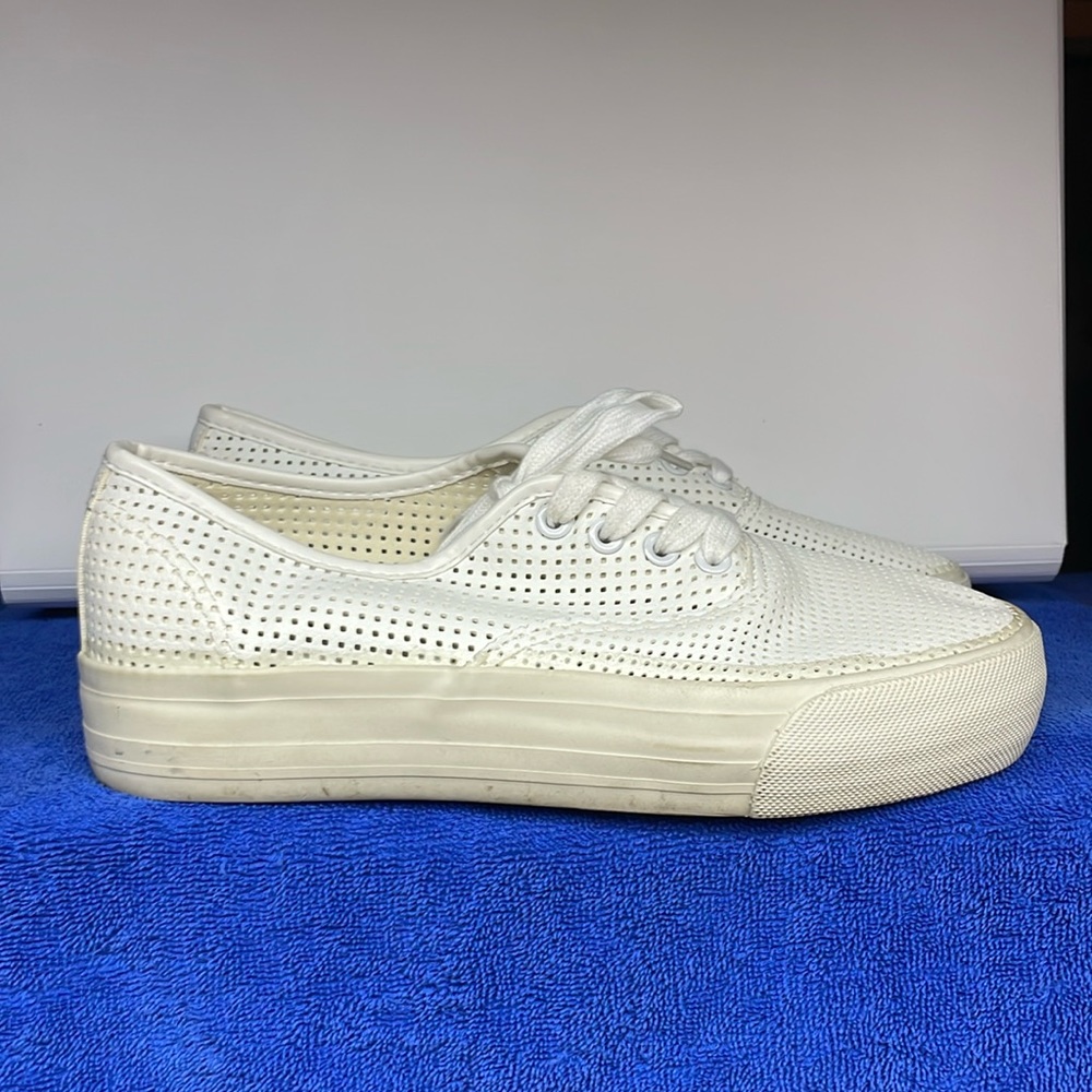 RESTRICTED WHITE SHOES